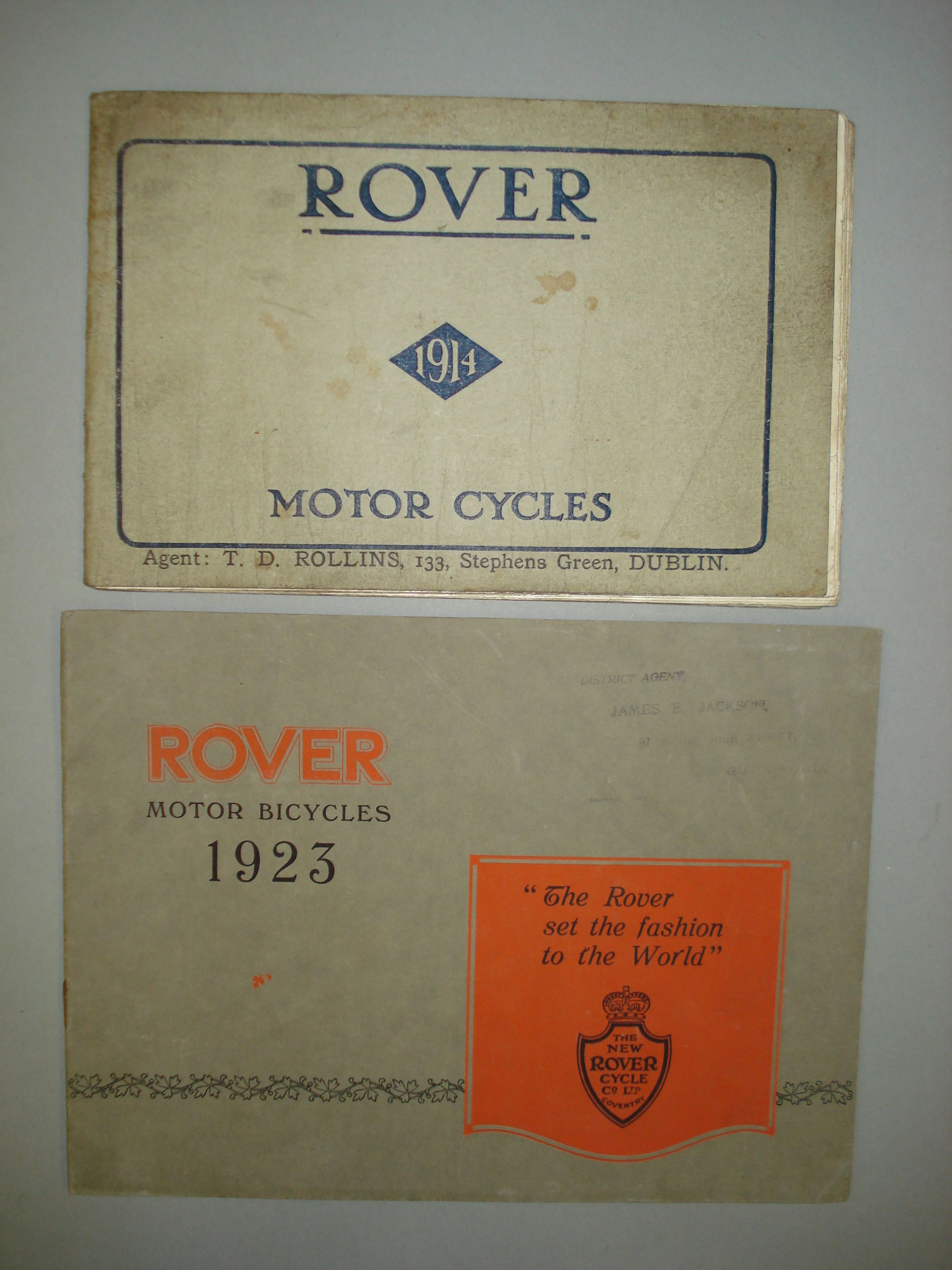 Bonhams Cars : A 1914 Rover range brochure,