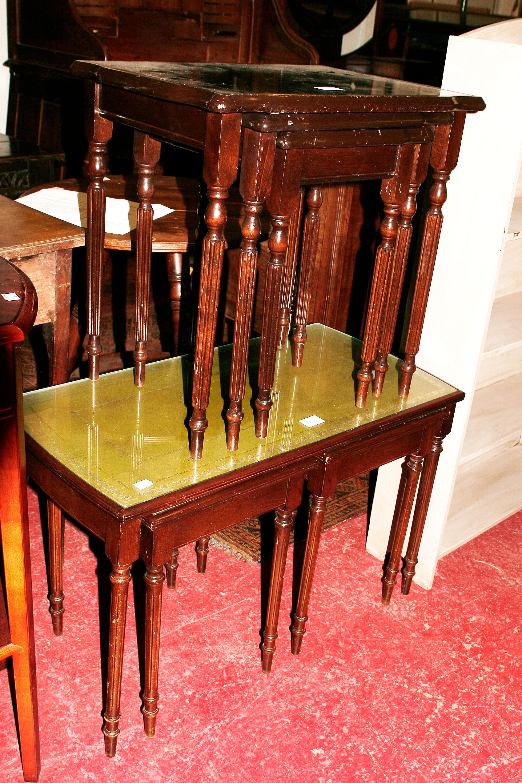 A mahognany side table