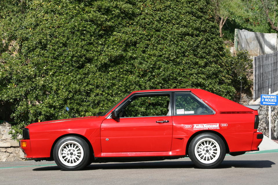 Bonhams : 1985 Audi Quattro Sport Coupé SWB ‘Série 200’ Chassis no ...