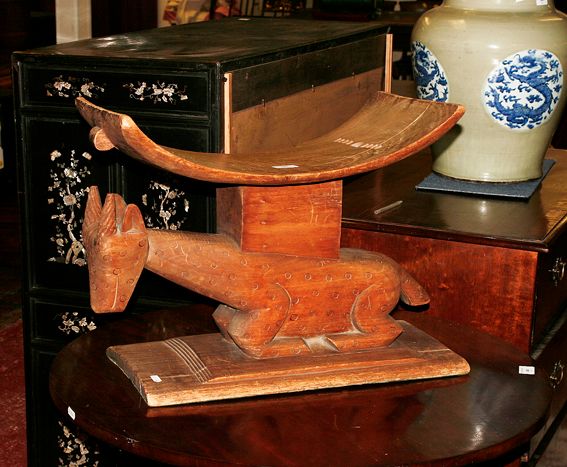 An Akan stool
