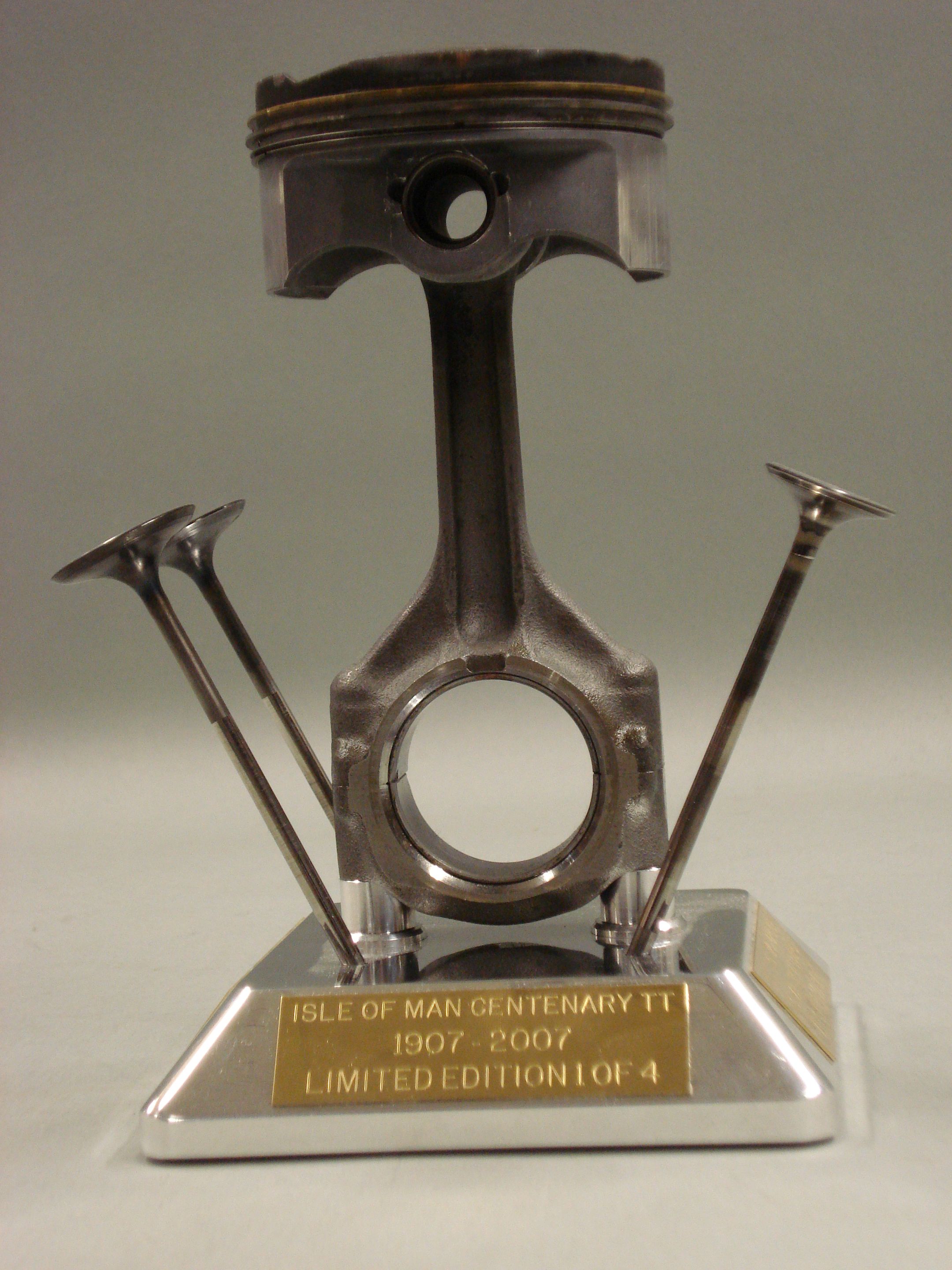 Bonhams Cars : A Honda Racing trophy commemorating John McGuinness ...