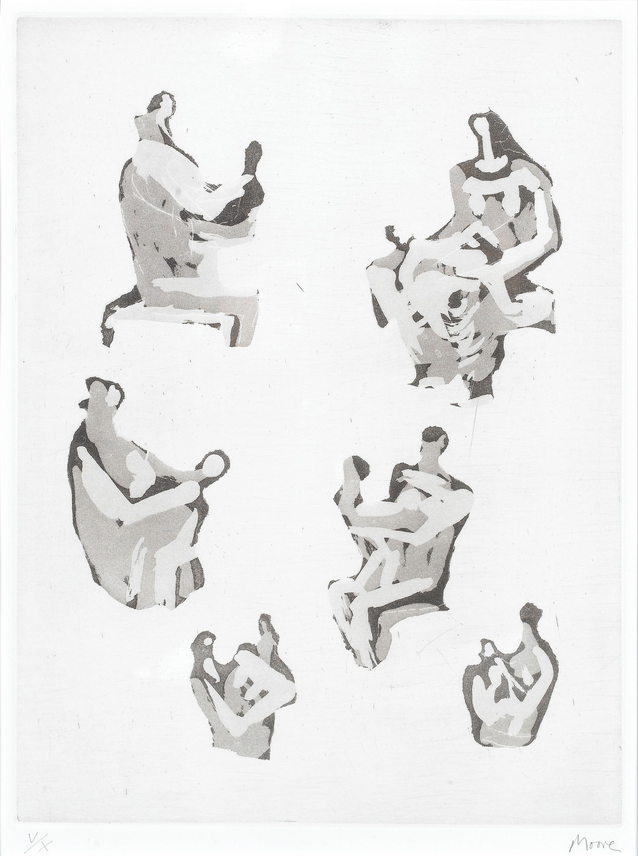 Six Mother and Child Studies