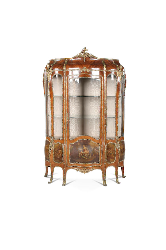 Bonhams : A French late 19th century kingwood and gilt metal mounted ...