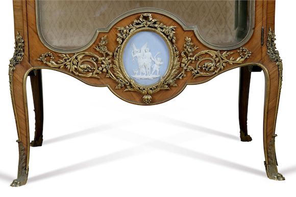 Bonhams : A fine late 19th century French kingwood and gilt metal ...