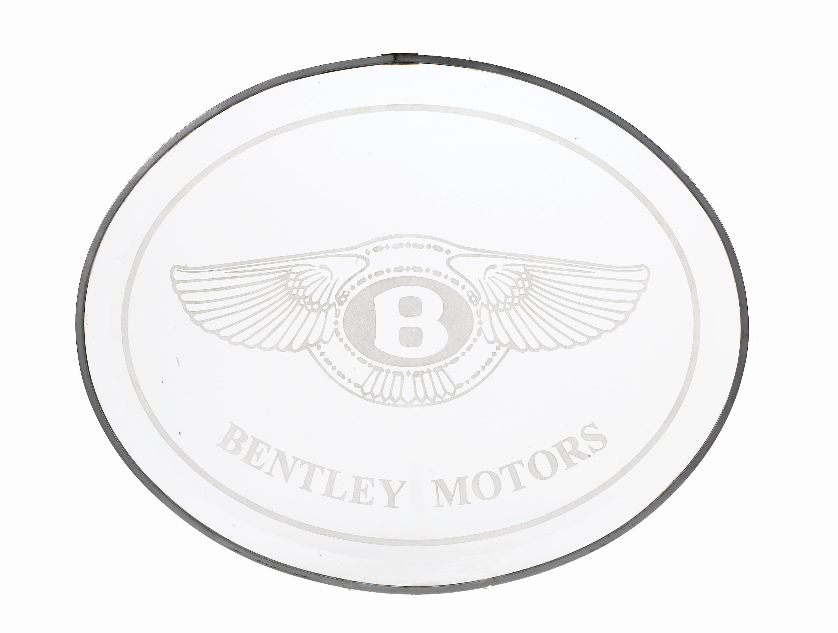 Bonhams cars a bentley motors showroom sign 