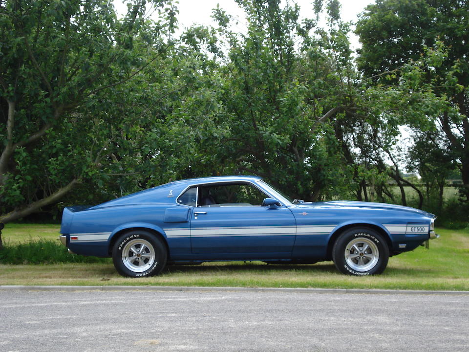 Bonhams : 1969 Ford Mustang Shelby GT500 Fastback Coupé Chassis no ...