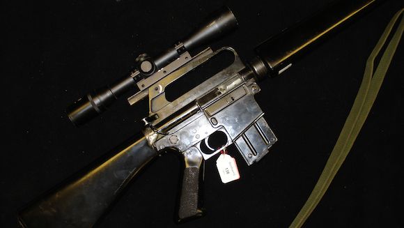 Bonhams : A .22 (L.R.) 'Model A.P. 15' semi-automatic rifle by Armi ...