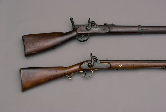 Bonhams : A Bavarian Breech Loading Percussion Rifle