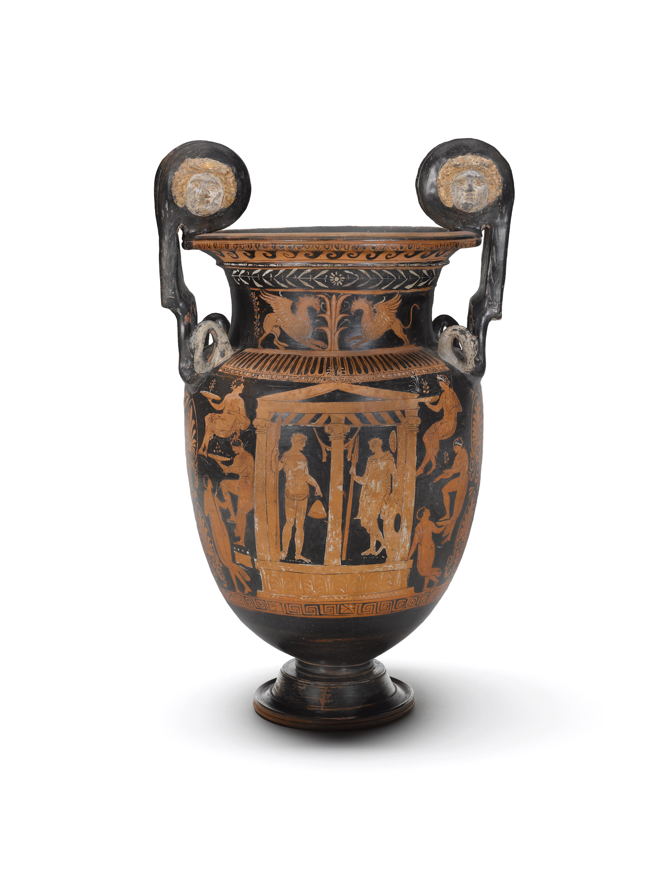 A large Apulian red-figure volute krater - auctions & price archive