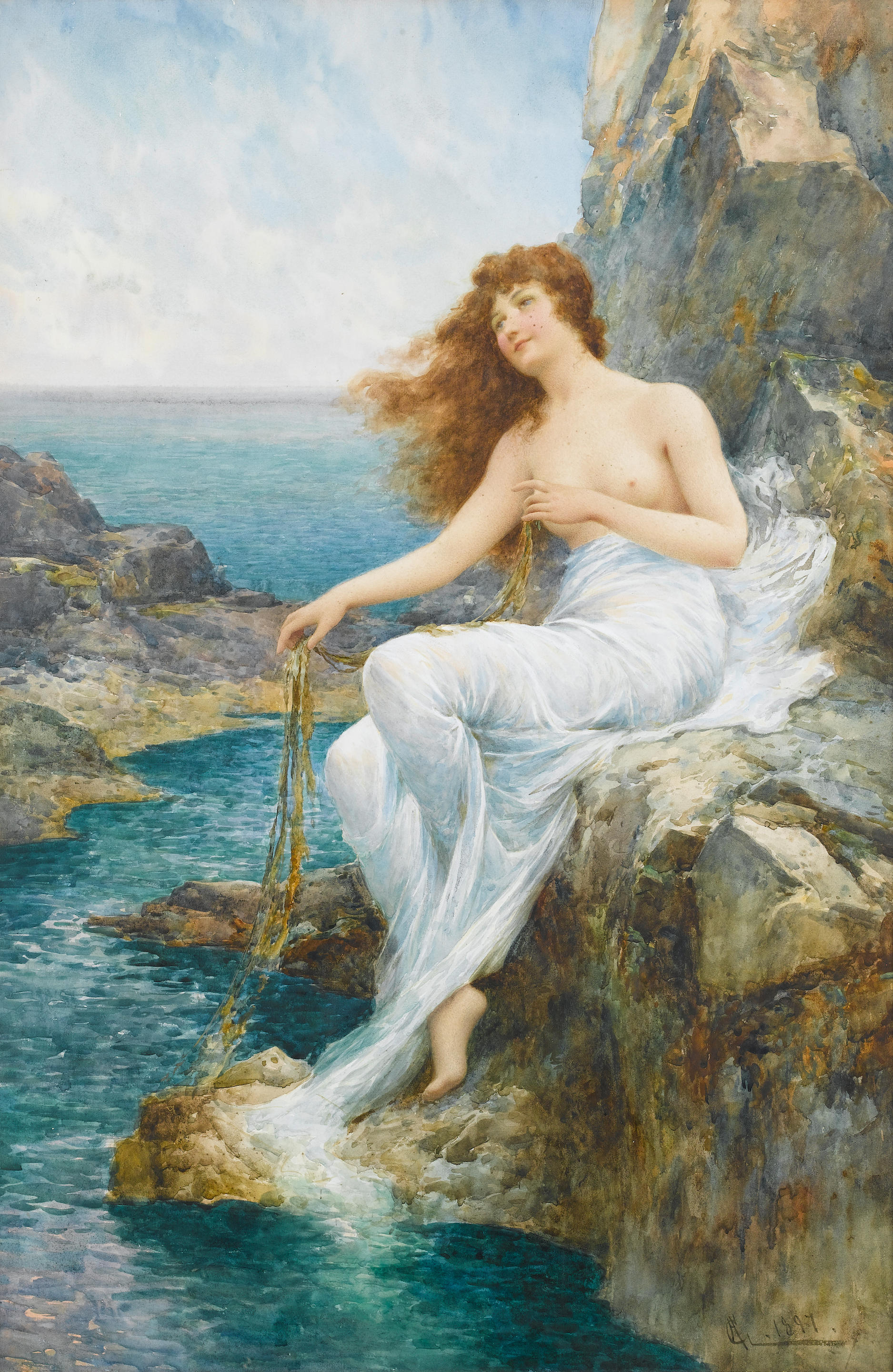 Картина дева. Художник Alfred augustus Glendening. Альфред Августус Гленденинг художник. Художник Герберт Джеймс Дрейпер. Герберт Джеймс Дрейпер сирены.