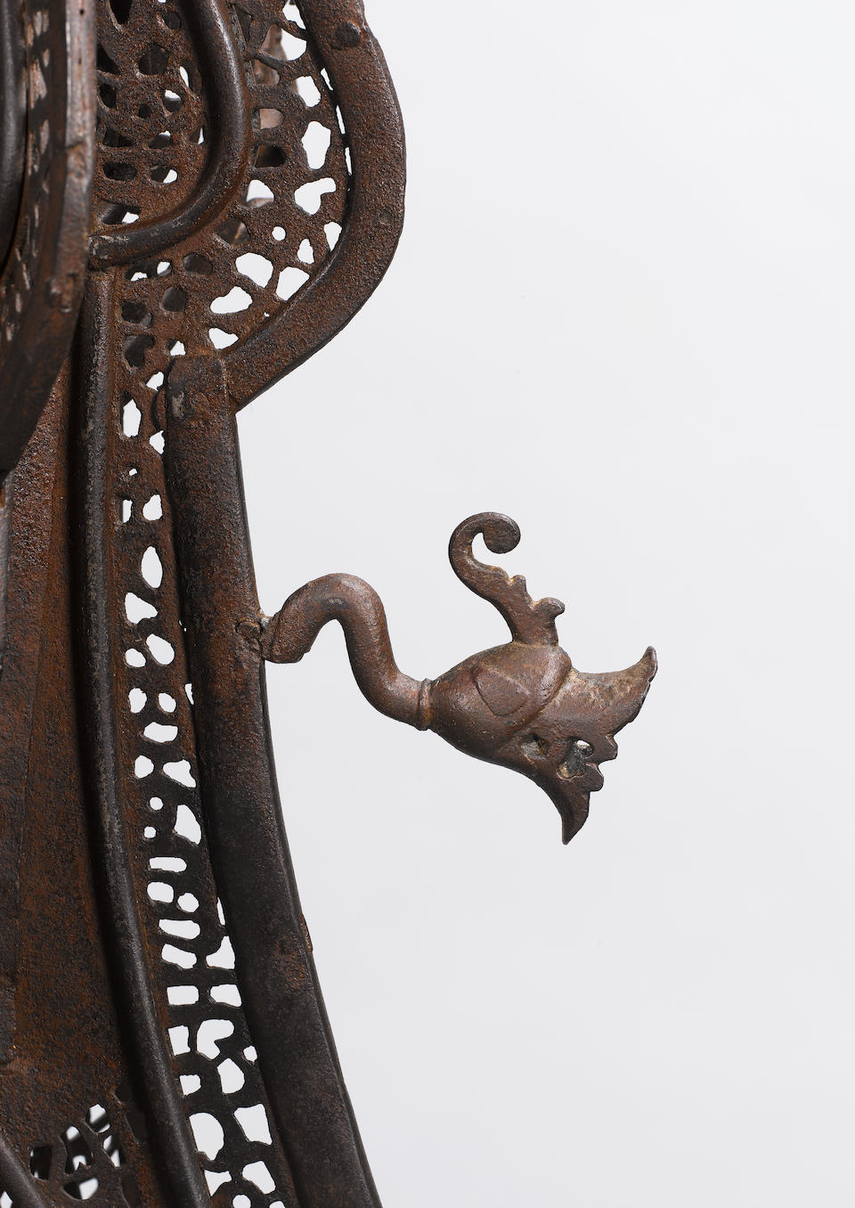 Bonhams A Safavid Pierced Steel Standard Alam Persia 17th 18th Century