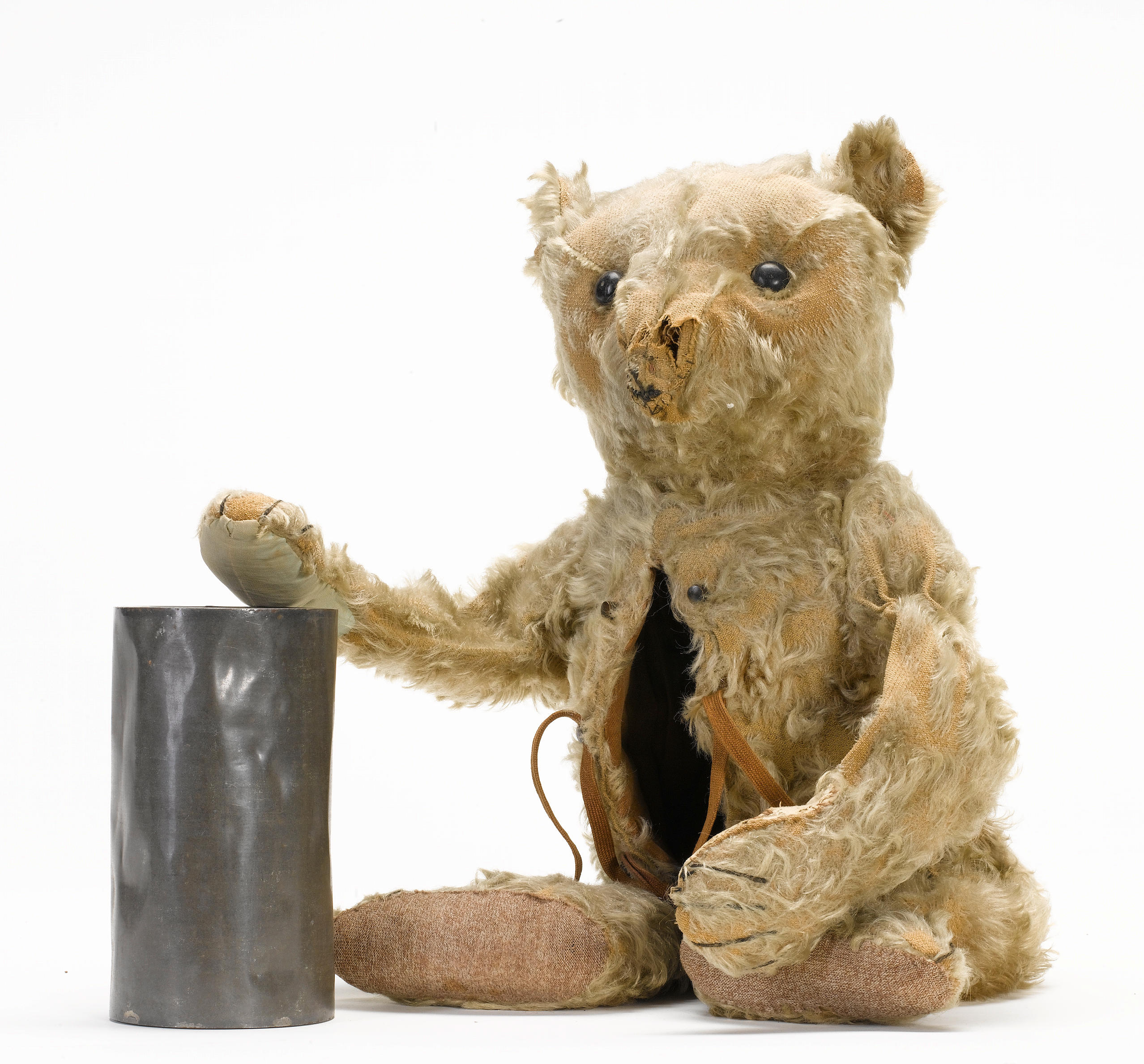 steiff hot water bottle bear white