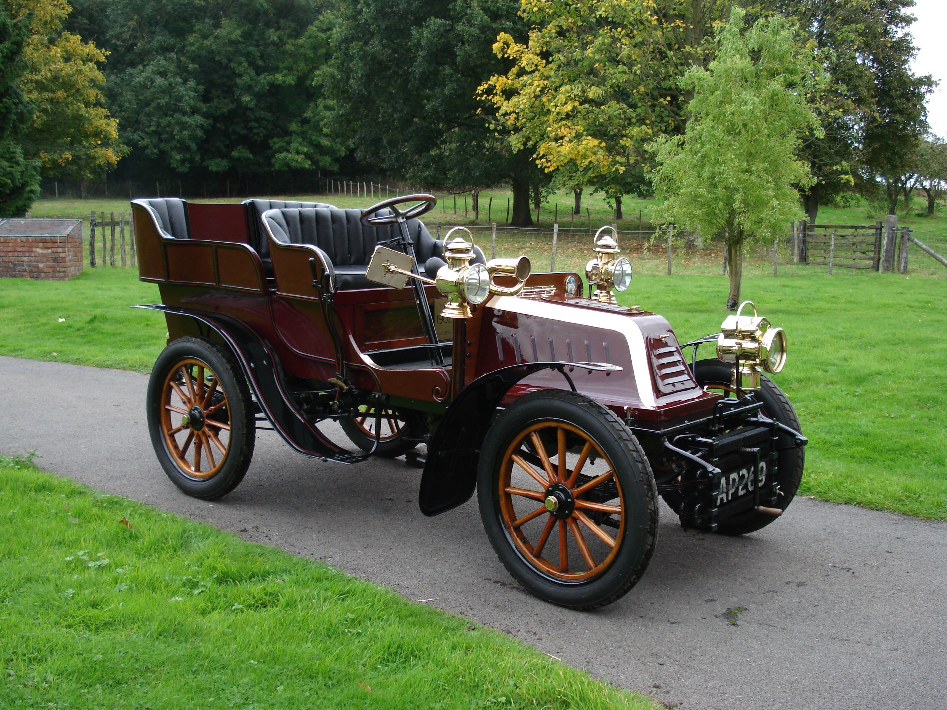 Bonhams Cars 1902 Clément TwinCylinder 9hp FourSeater RearEntrance