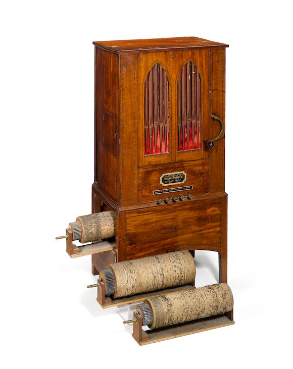 Organ Shell Stand Bonhams : A seventeen-key chamber barrel organ-on-stand, by Astor ...
