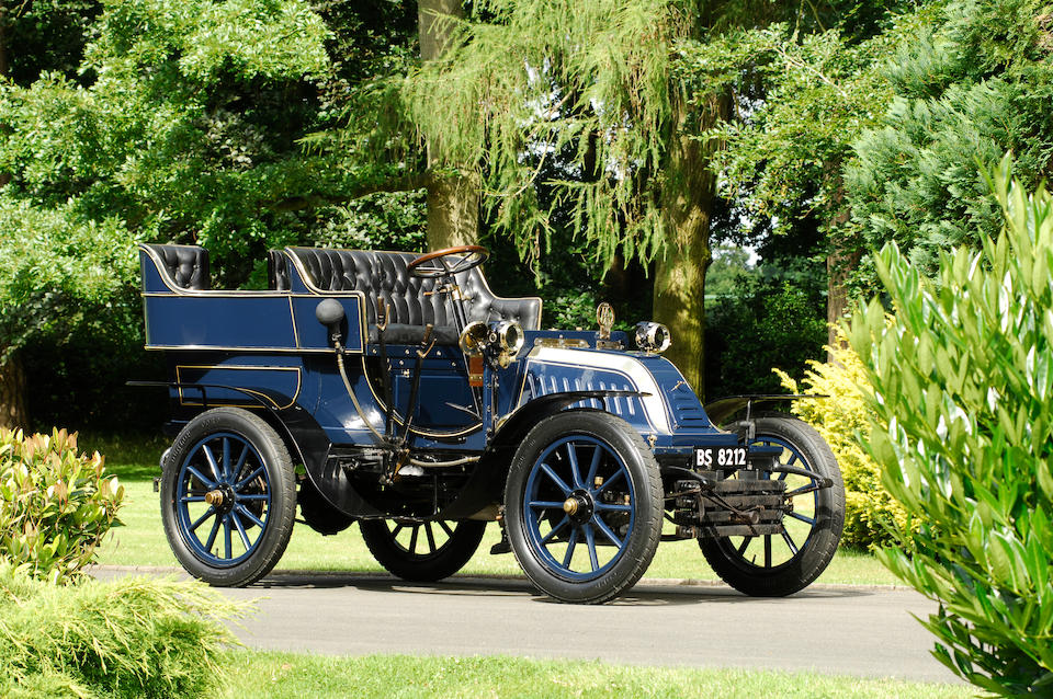 1903 Malicet et Blin 8hp Four-Seater Rear-Entrance Tonneau  Chassis no. 6 Engine no. 13379