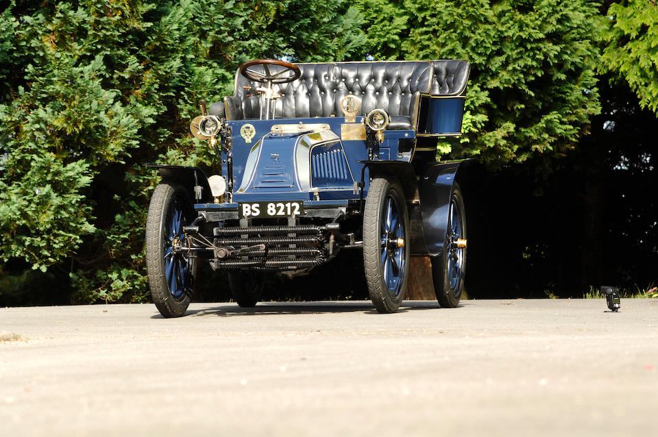 1903 Malicet et Blin 8hp Four-Seater Rear-Entrance Tonneau  Chassis no. 6 Engine no. 13379