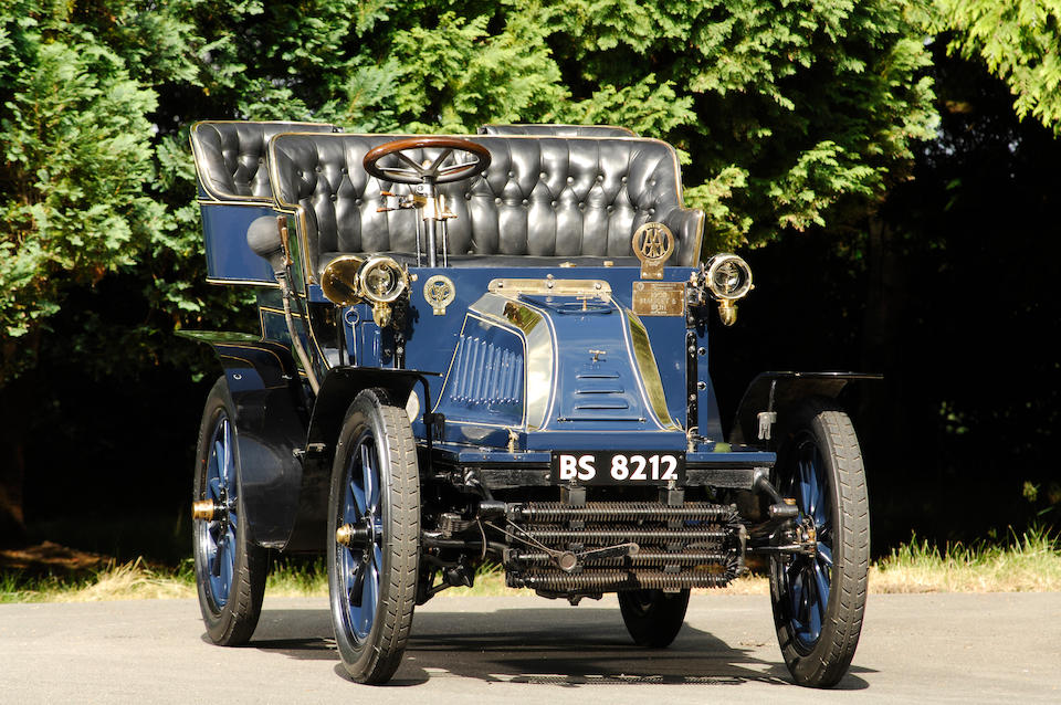 1903 Malicet et Blin 8hp Four-Seater Rear-Entrance Tonneau  Chassis no. 6 Engine no. 13379