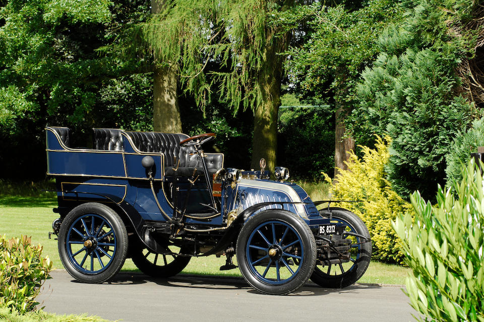 1903 Malicet et Blin 8hp Four-Seater Rear-Entrance Tonneau  Chassis no. 6 Engine no. 13379