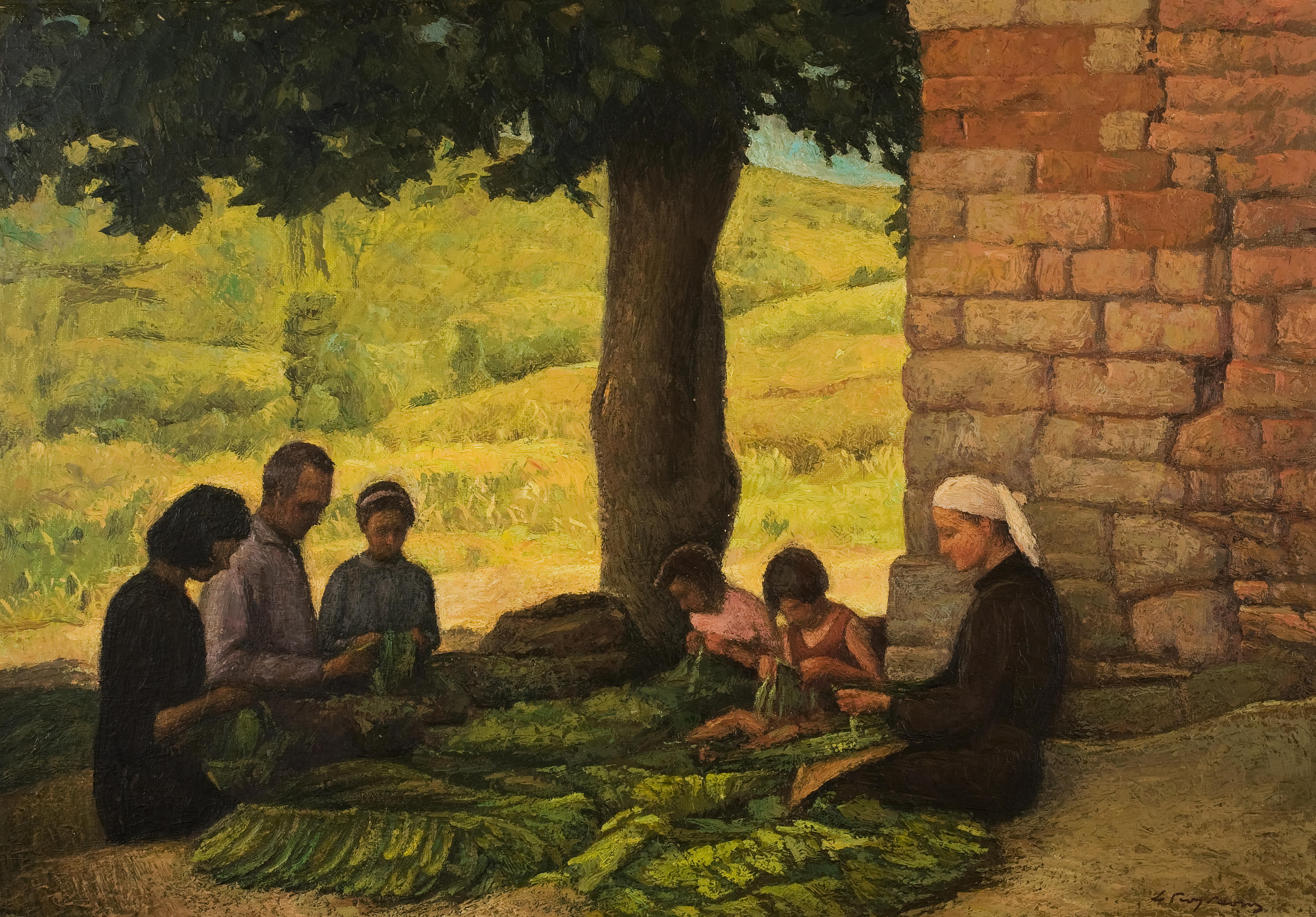 Tobacco Stringing