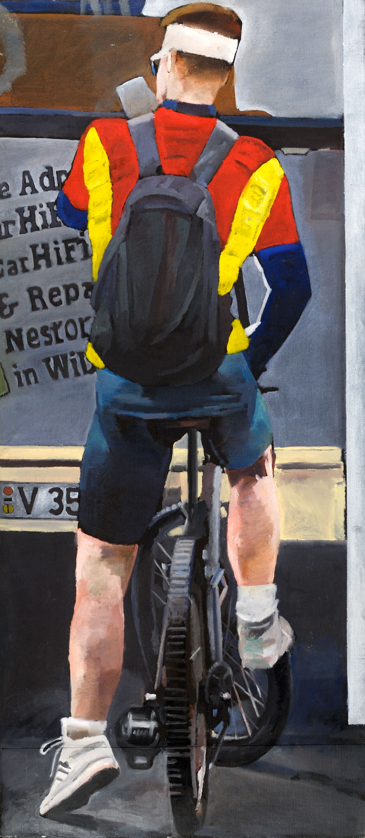 Cyclists / Diptych - Thumb 2