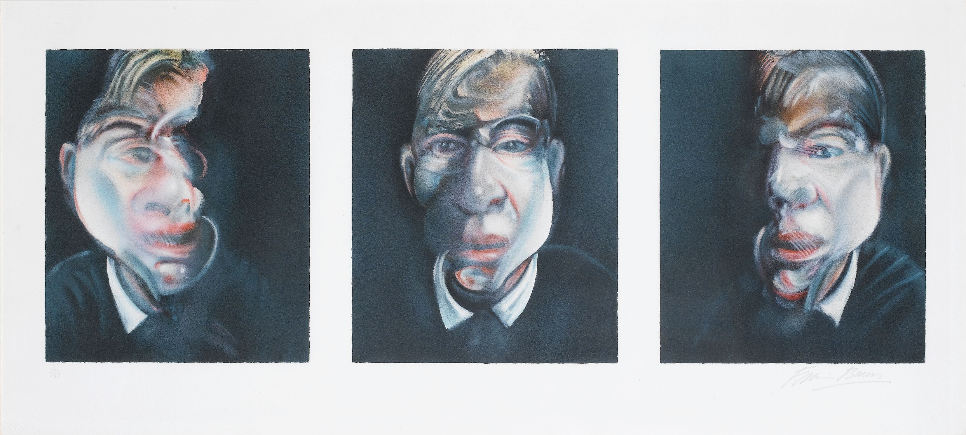 Three Studies for a Self Portrait