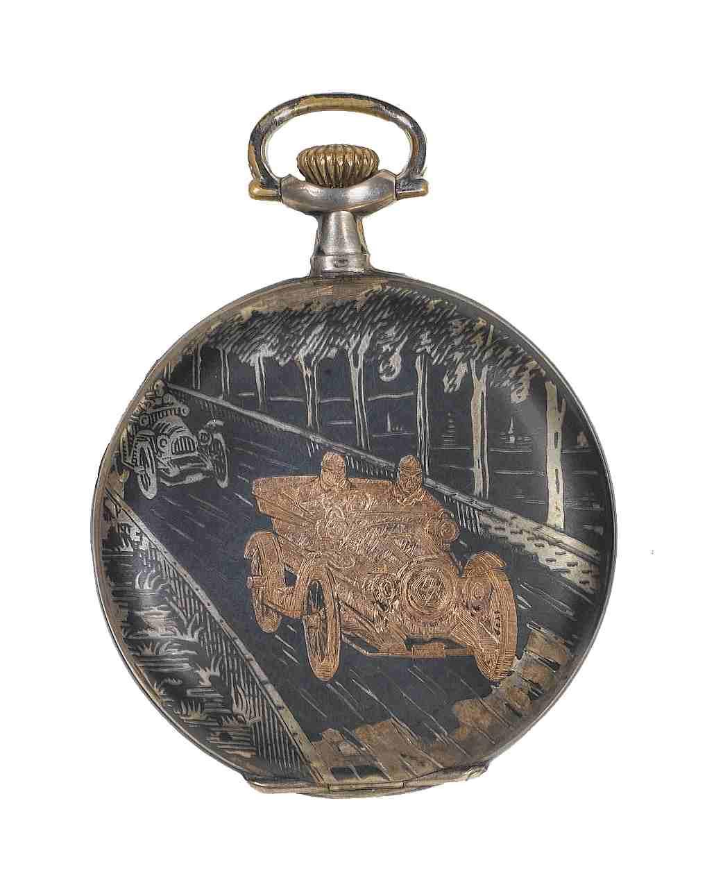 Bonhams Cars : An Edwardian car pocket watch,