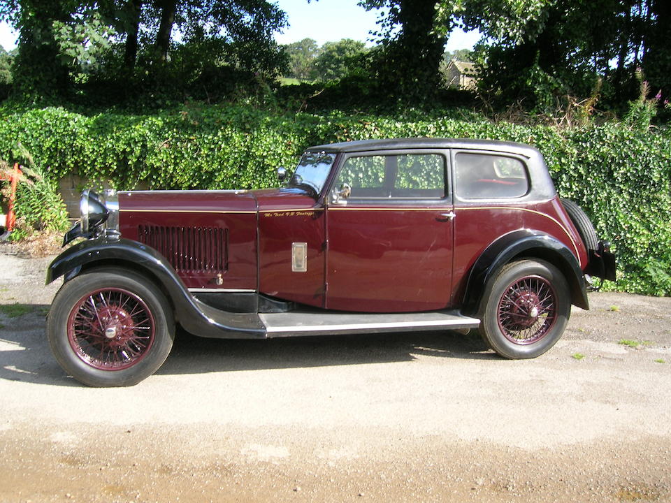 Bonhams : Property of a deceased’s estate,1932 Sunbeam 20hp Speed Model ...