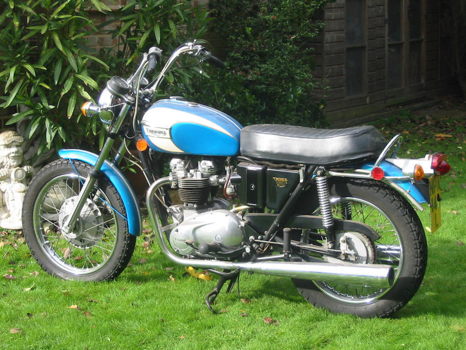 1971 triumph tiger for sale