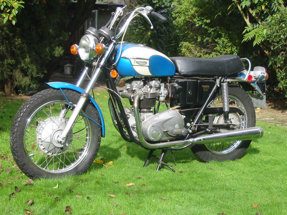 1971 triumph tiger for sale