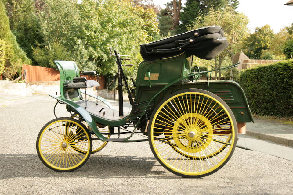 Bonhams : 1900 Benz 3 1/2hp ‘Comfortable’ Vis-à-vis Chassis no. 2104A ...