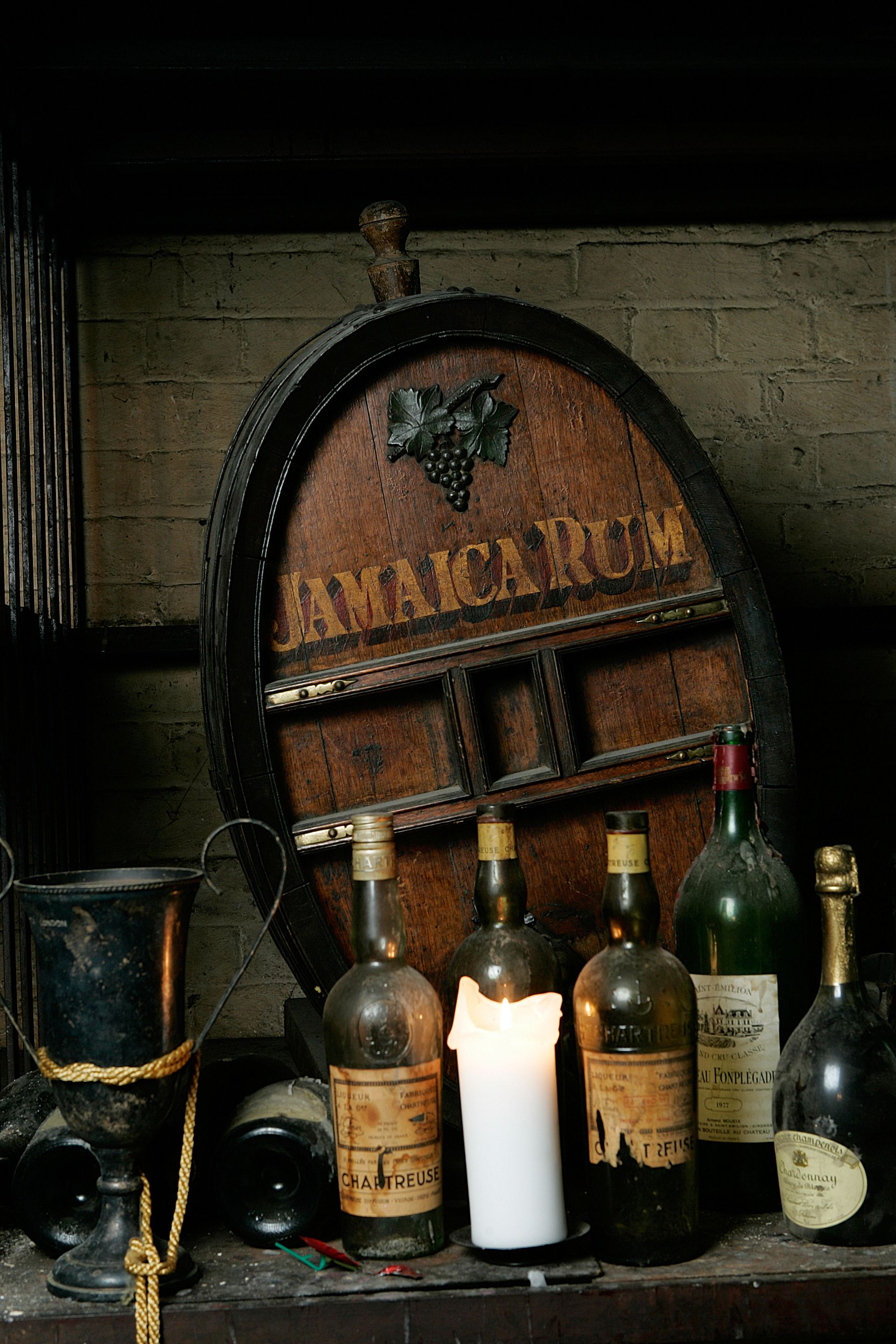 20th century oak rum tot barrel stand auctions & price archive