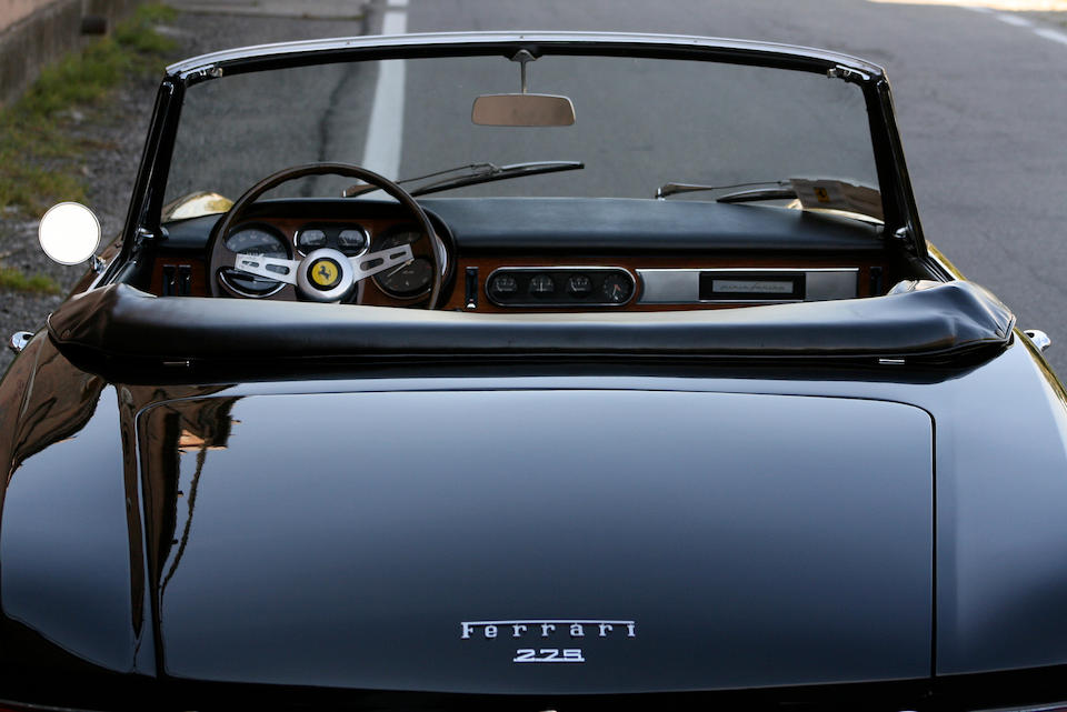 With Ferrari Certification,1965 Ferrari 275GTS Spider  Chassis no. 06819 Engine no. 06819