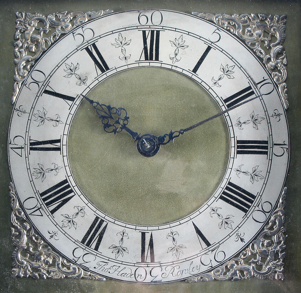 Bonhams A mid 18th Century oakcased 30hour longcase clock Thomas