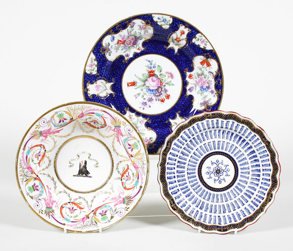 Bonhams : A Flight, Barr and Barr armorial bowl, a Flight, Barr and ...