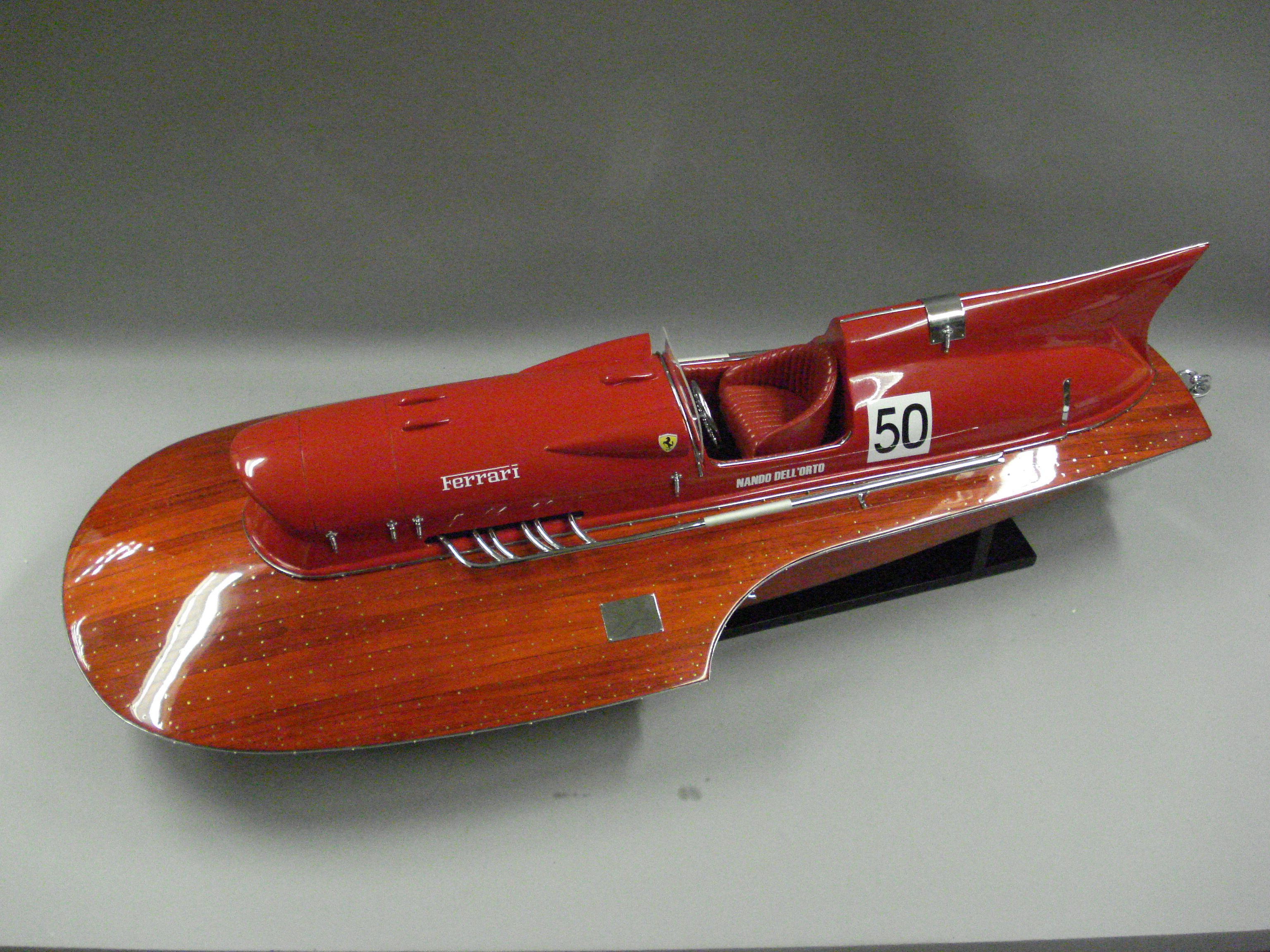 Bonhams Cars : An impressive hand built model of the Ferrari Hydroplane ...