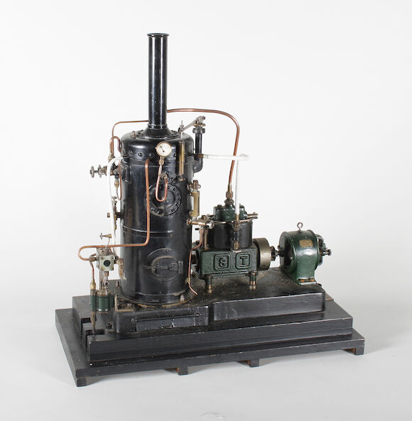 Bonhams : A Stuart model steam engine