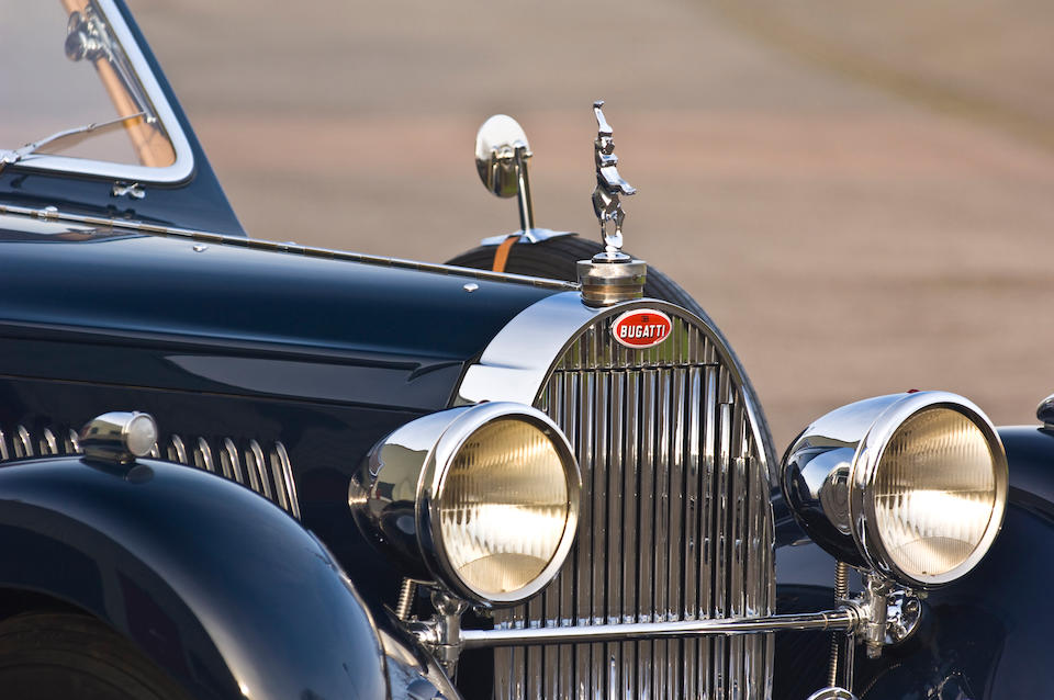 Bonhams : The ex-London Motor Show,1934 Bugatti Type 57 Sports Saloon ...