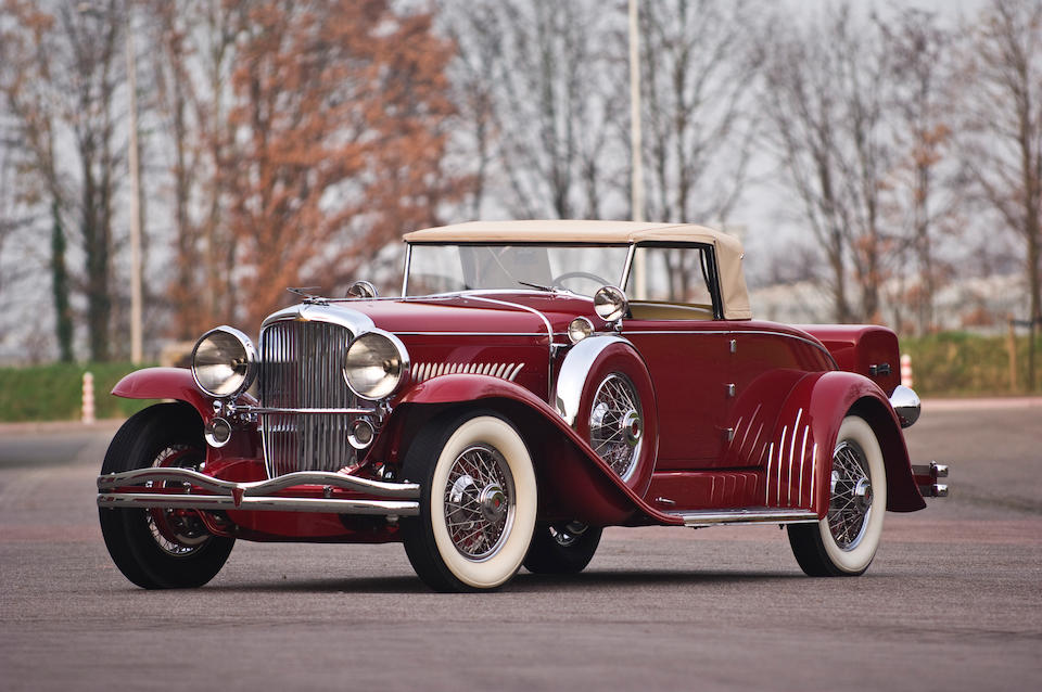 Bonhams Pebble Beach Concours, ‘Best of Show’,1929 Duesenberg Model J