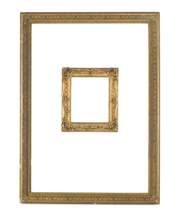 Bonhams : A French 19th Century gilded composition frame