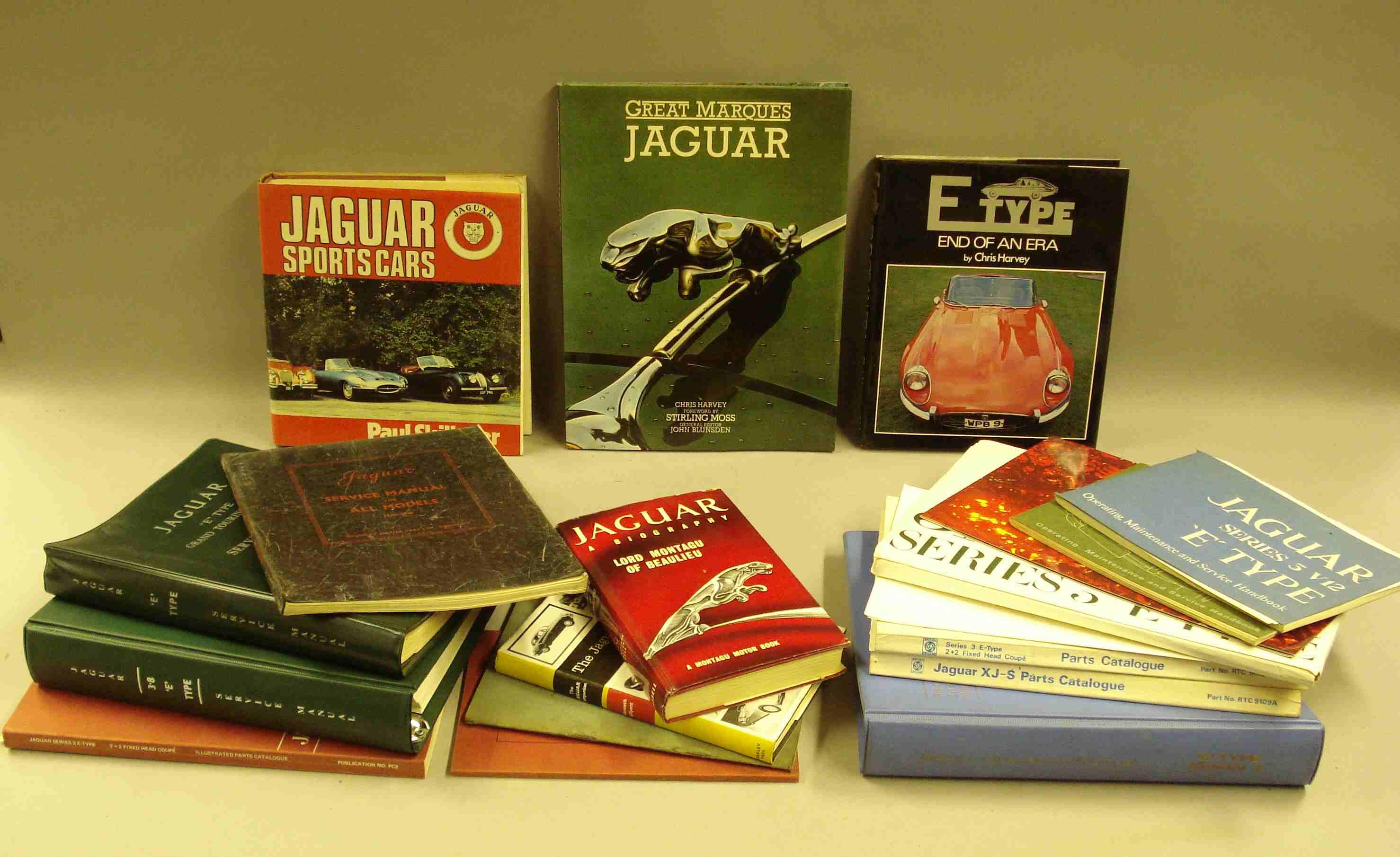 Bonhams Cars : Jaguar books and literature,