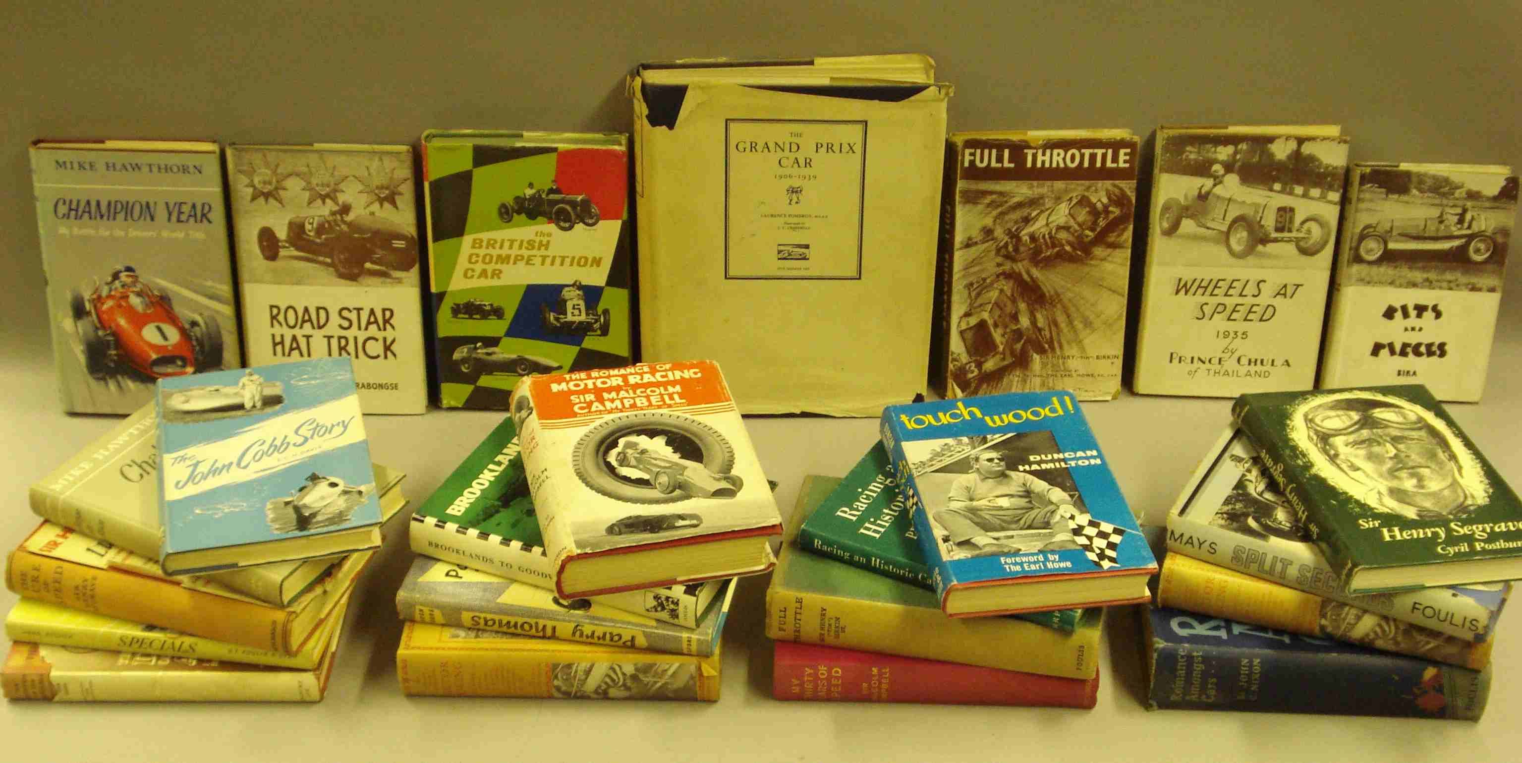 Bonhams Cars : A quantity of books relating to motor-racing and racing ...