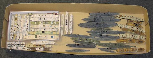 Bonhams : A collection of scale waterline miniature models 48