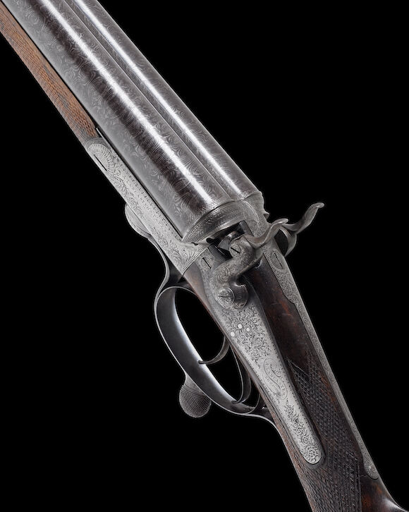 Bonhams A 12 bore Hammer Gun By A Lancaster No 3760 In An H Atkin Bonhams A 12 bore Hammer Gun By A Lancaster No 3760 In An H Atkin
