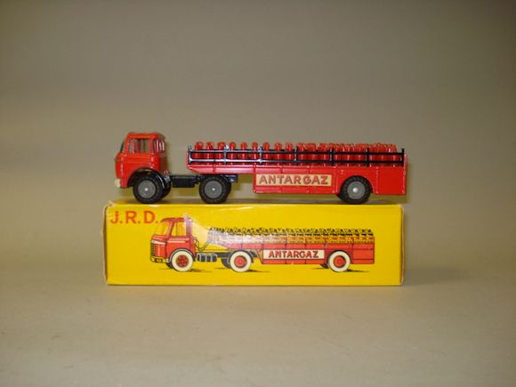 ANCIEN CAMION BERLIET GAK & Remorque Antargaz JRD Dinky réf: 132 années 1960 EUR 105,00