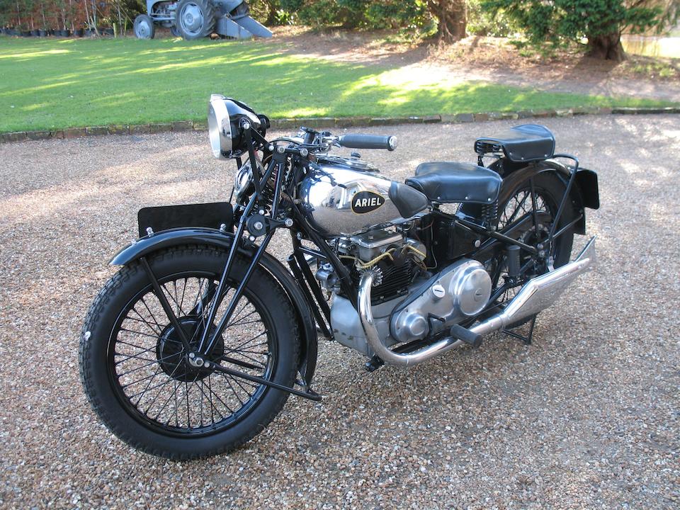 Bonhams : 1931 Ariel 601cc Model 4F ‘Square Four’ Motorcycle ...