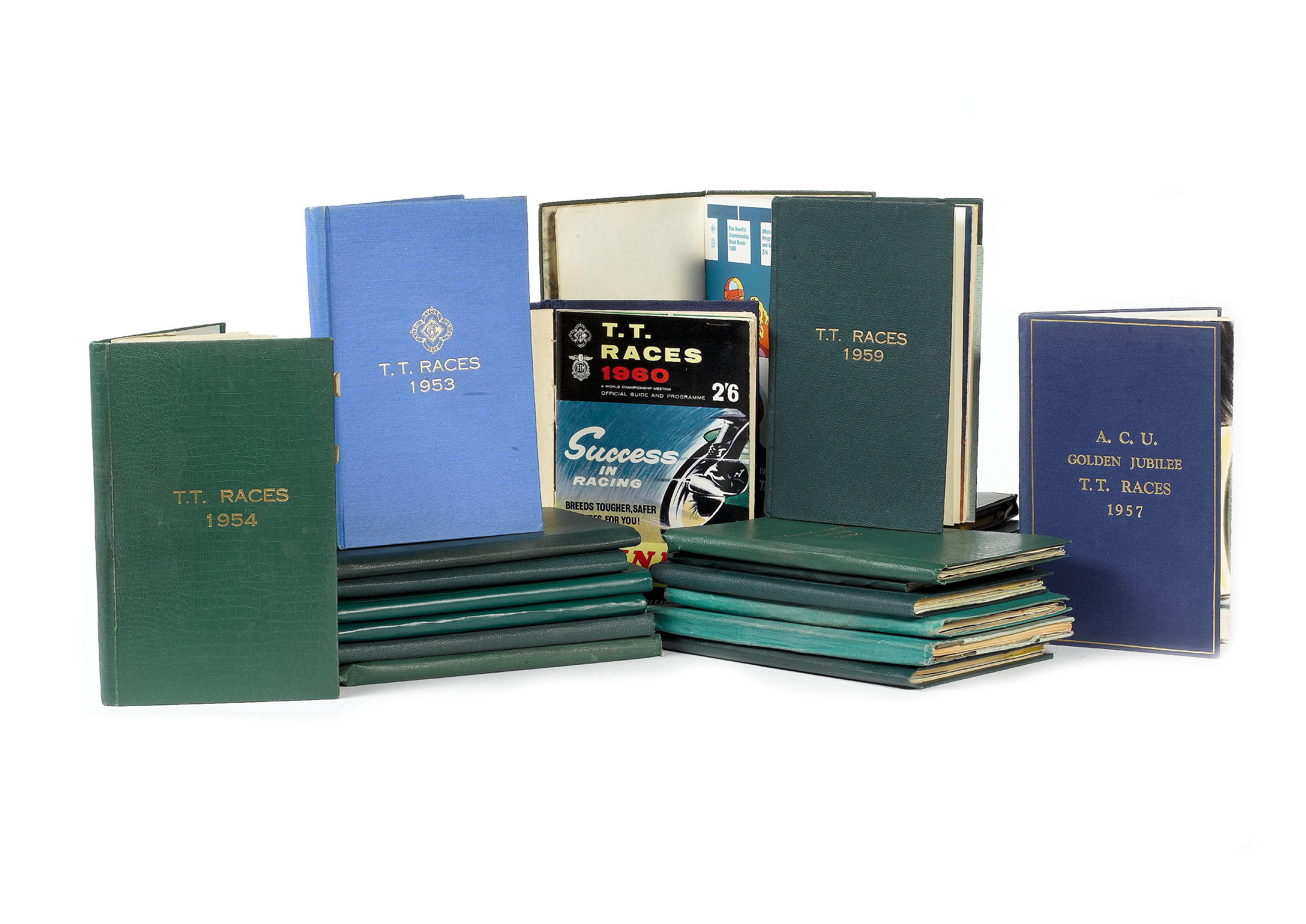 Bound TT official Race Programmes/Regulation sets,