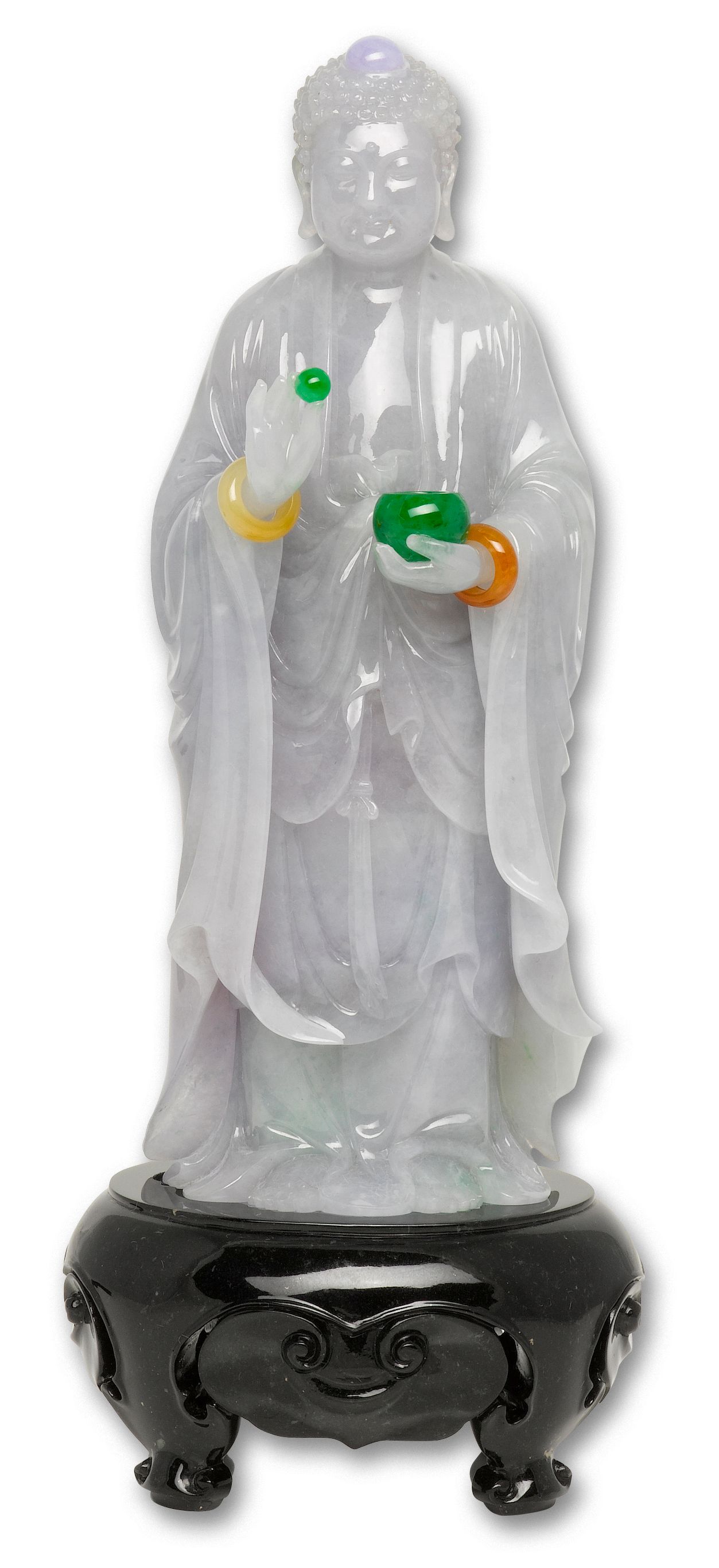 A jadeite Buddha