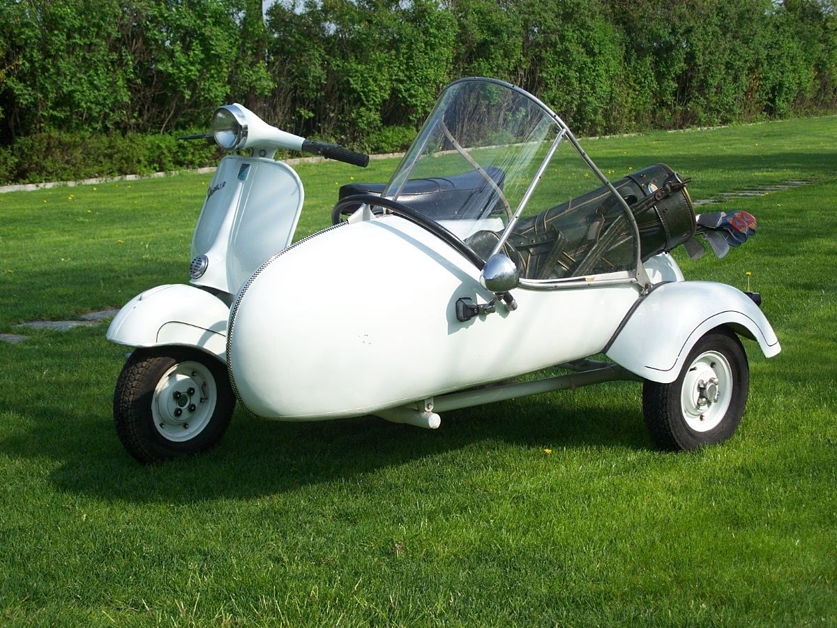 Presented at no reserve 1960 Piaggio Vespa 150 & Sidecar Chassis no