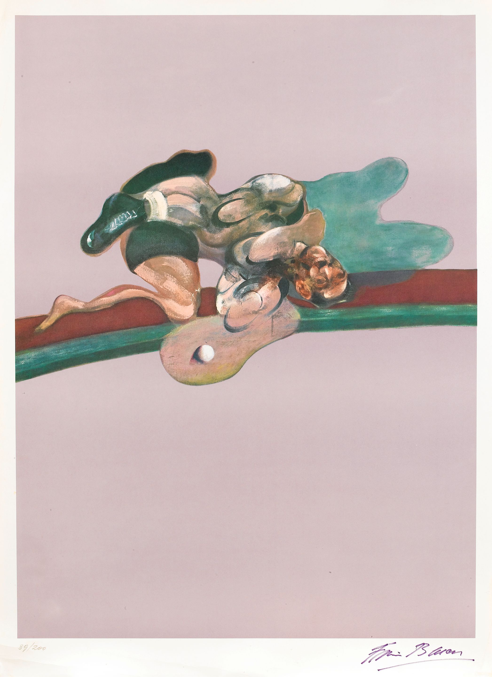 In Memory of George Dyer (left panel of the triptych)