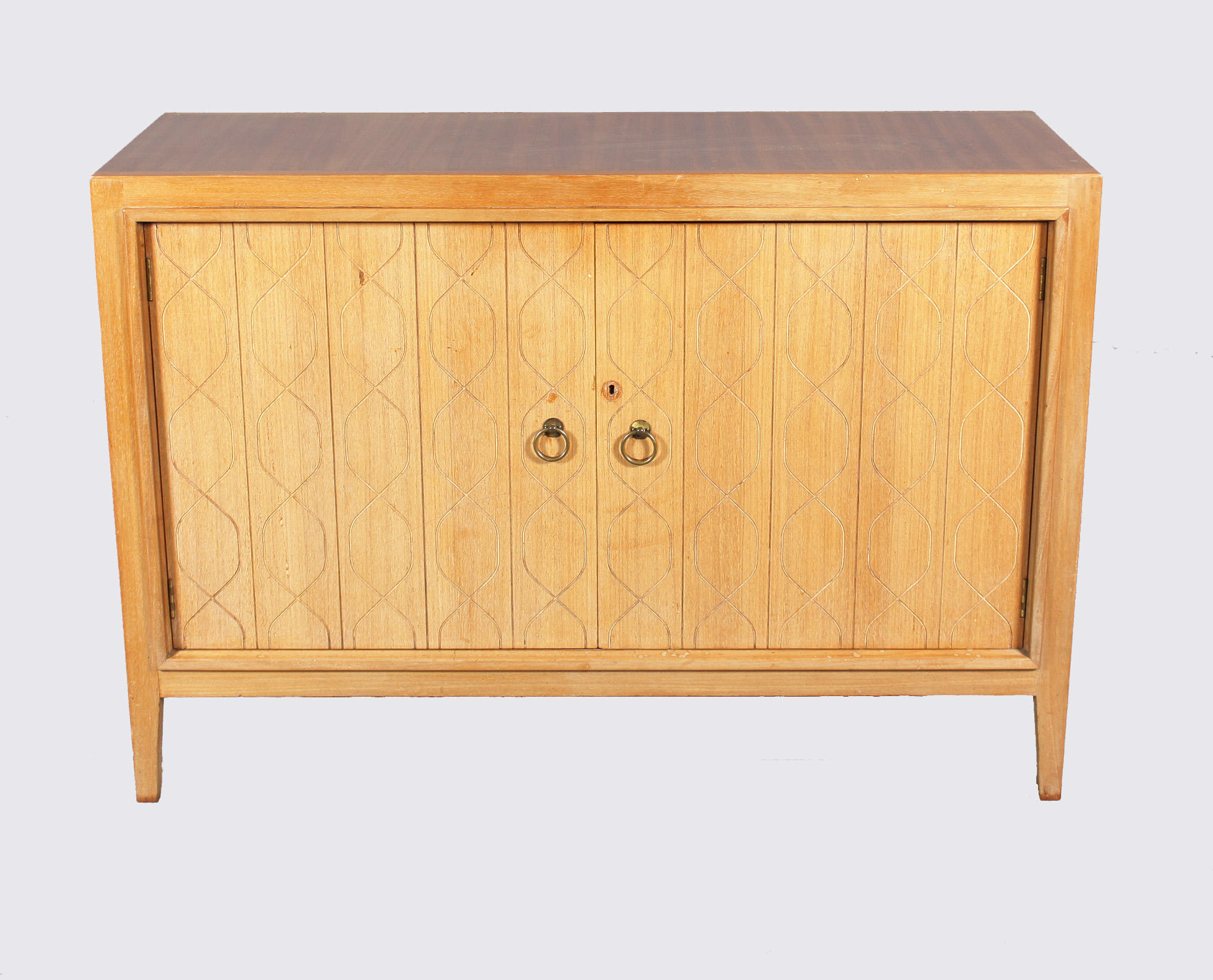 A Gordon Russell double helix mahogany sideboard, designed by David Booth...